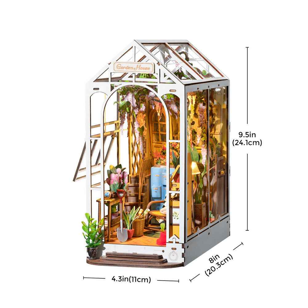 Maqueta 3D Cerra Livros Casa das Flores – Rolife (240 peças, 20,3x11x24,1 cm)
