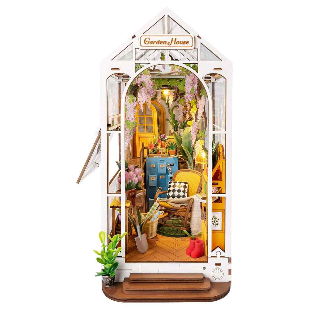 Maqueta 3D Cerra Livros Casa das Flores – Rolife (240 peças, 20,3x11x24,1 cm)