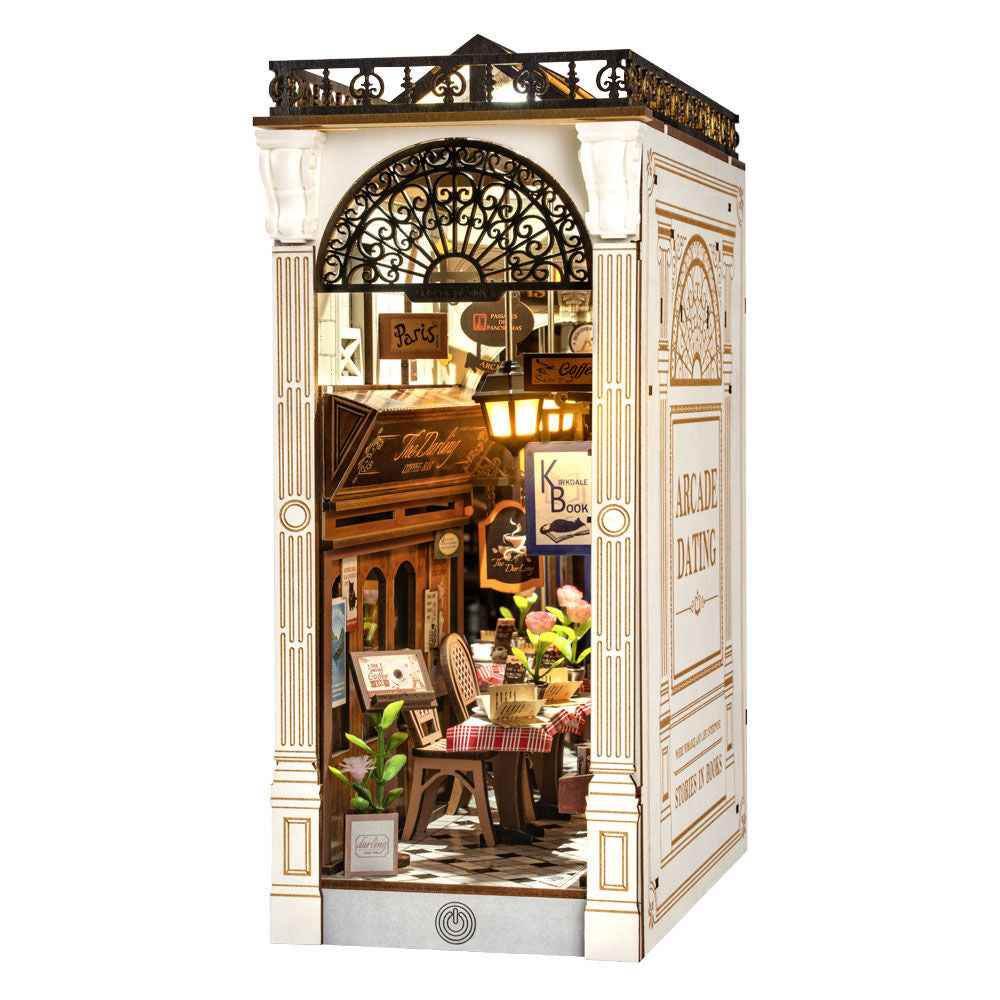 Maqueta 3D Cerra Livros Citas na Sala de Jogos – Rolife (148 peças, 10,6x19,5x25,5 cm)