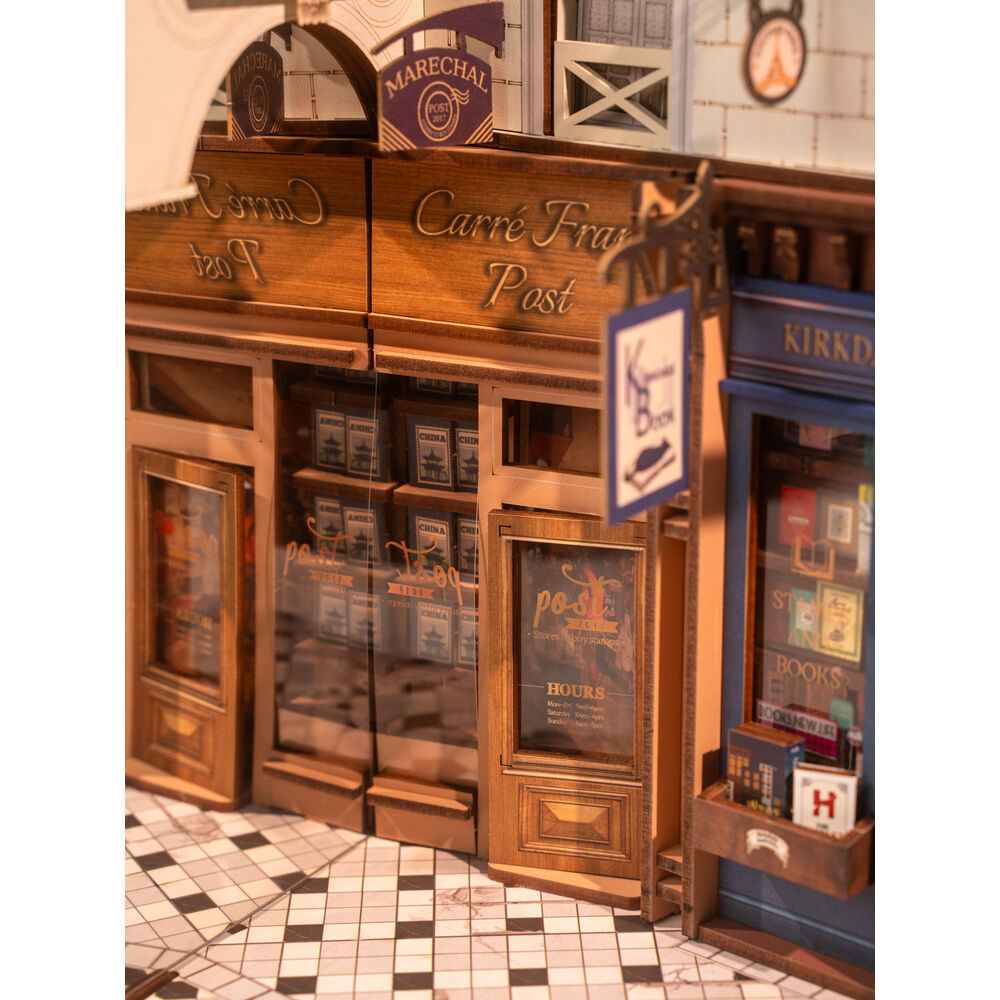 Maqueta 3D Cerra Livros Citas na Sala de Jogos – Rolife (148 peças, 10,6x19,5x25,5 cm)