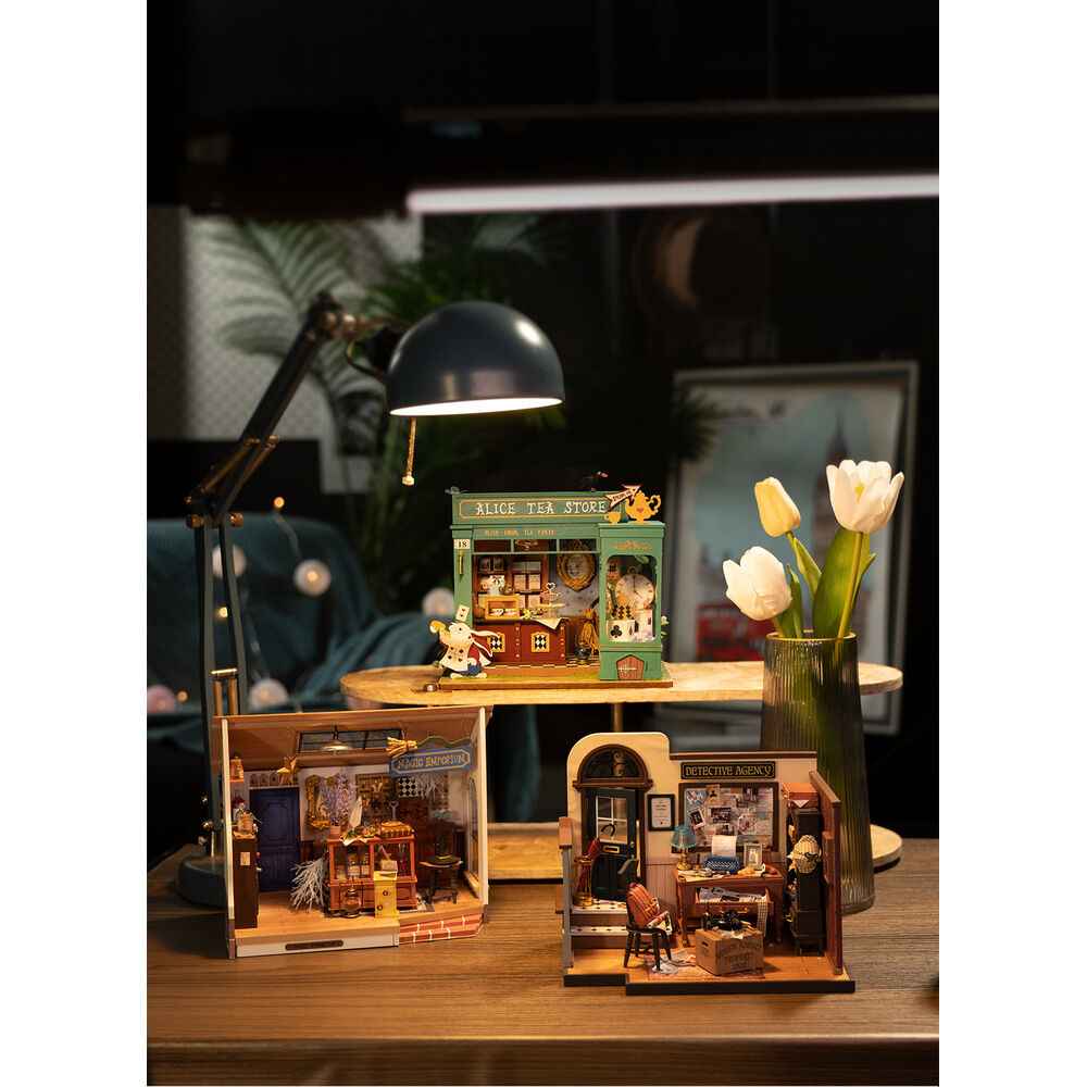Maqueta 3D A Loja de Chá da Alice – Rolife (136 peças, 17,6x13x12,8 cm)