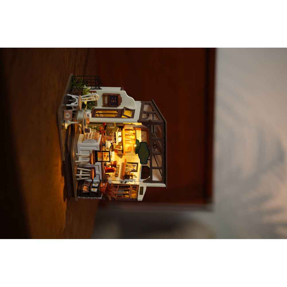 Maqueta 3D Cafetaria – Rolife (183 peças, 27,6x6,6x21 cm)