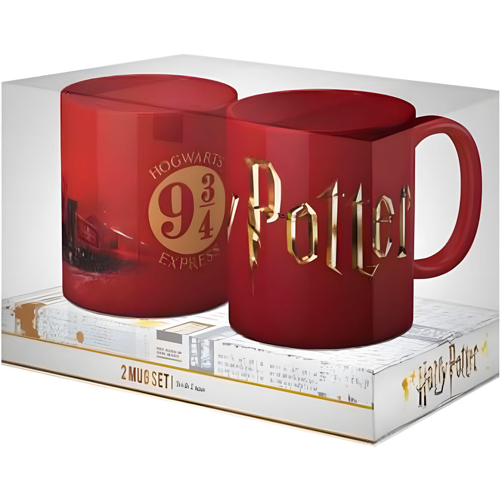 Set of 2 Hogwarts Logo Mugs – Harry Potter