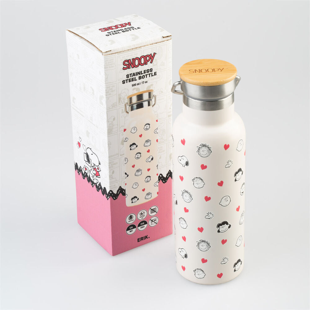 Snoopy Stainless Steel Bottle – Peanuts (500 ml)