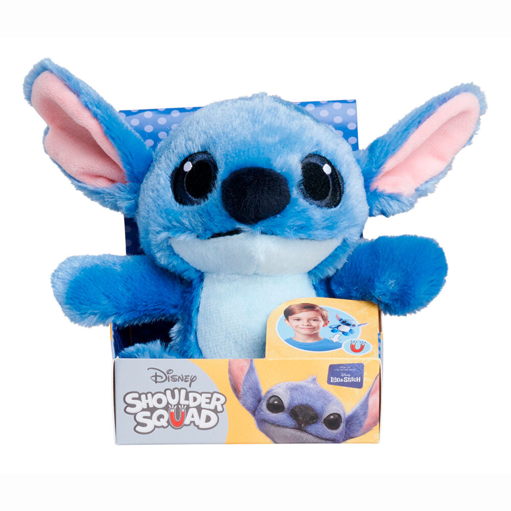 Stitch Shoulder Plush – Disney (12 cm)