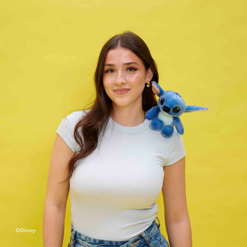 Stitch Shoulder Plush – Disney (12 cm)