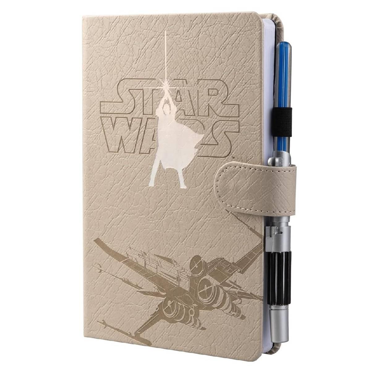 Premium A5 Notebook + Luke Skywalker Lightsaber Pen – Star Wars