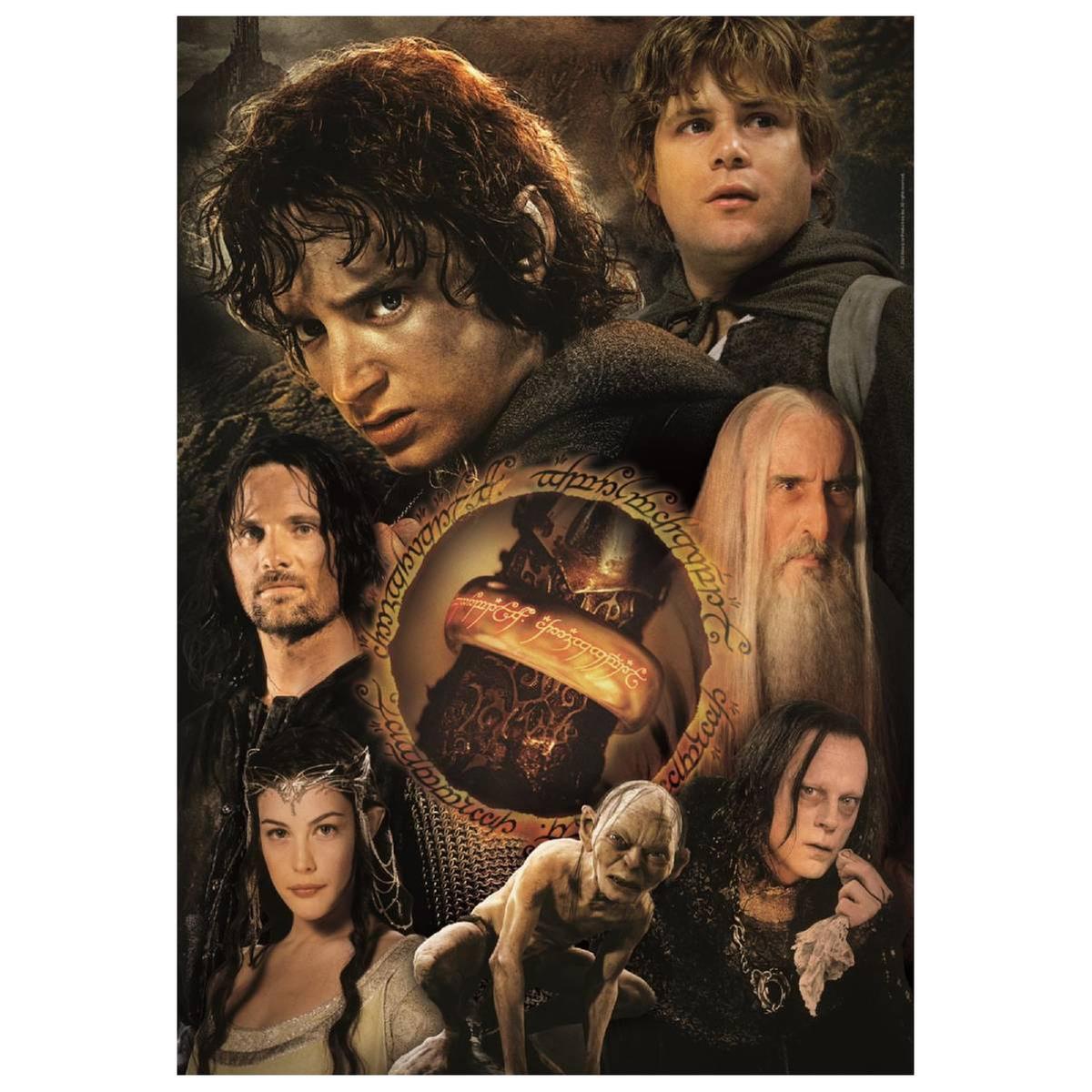 1000-Piece Jigsaw Puzzle – The Lord of the Rings (70×50 cm)